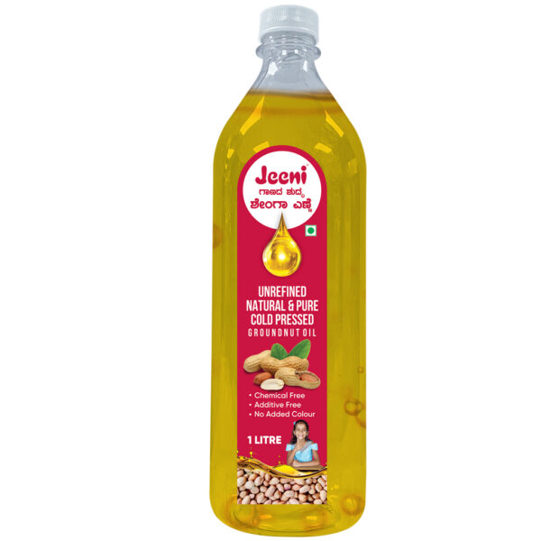 Groundnut oil 1 ltr bottle