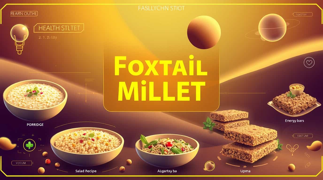 10 Easy Foxtail Millet Recipes for Healthy Lifestyle